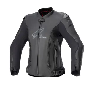 Alpinestars Stella Gp Plus V4 Leather Jkt Black Black