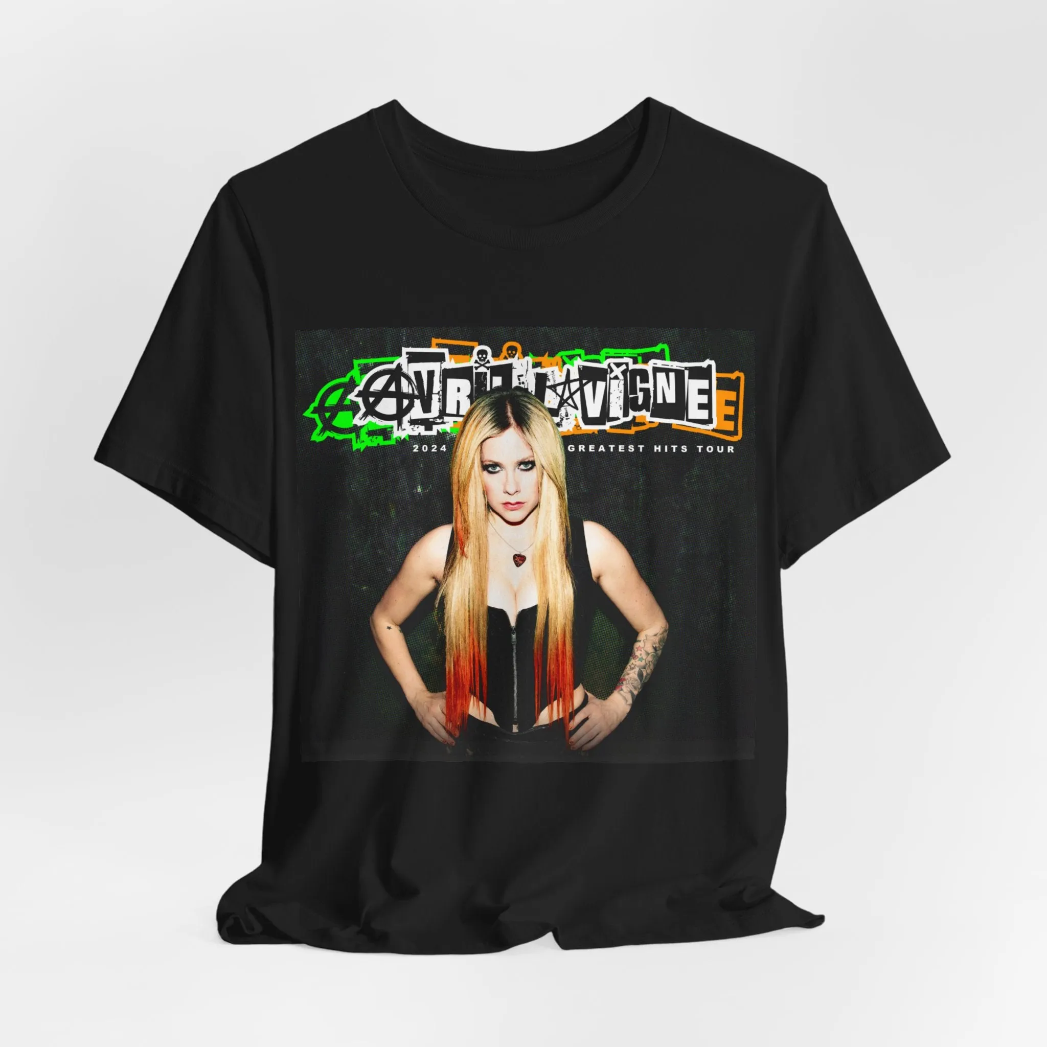 Avril Lavigne 2024 Greatest Hits Tour Unisex Jersey Tee