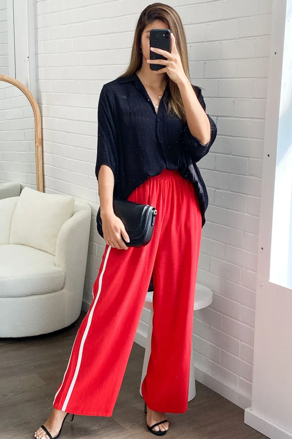 Courtney Linen Blend Pants