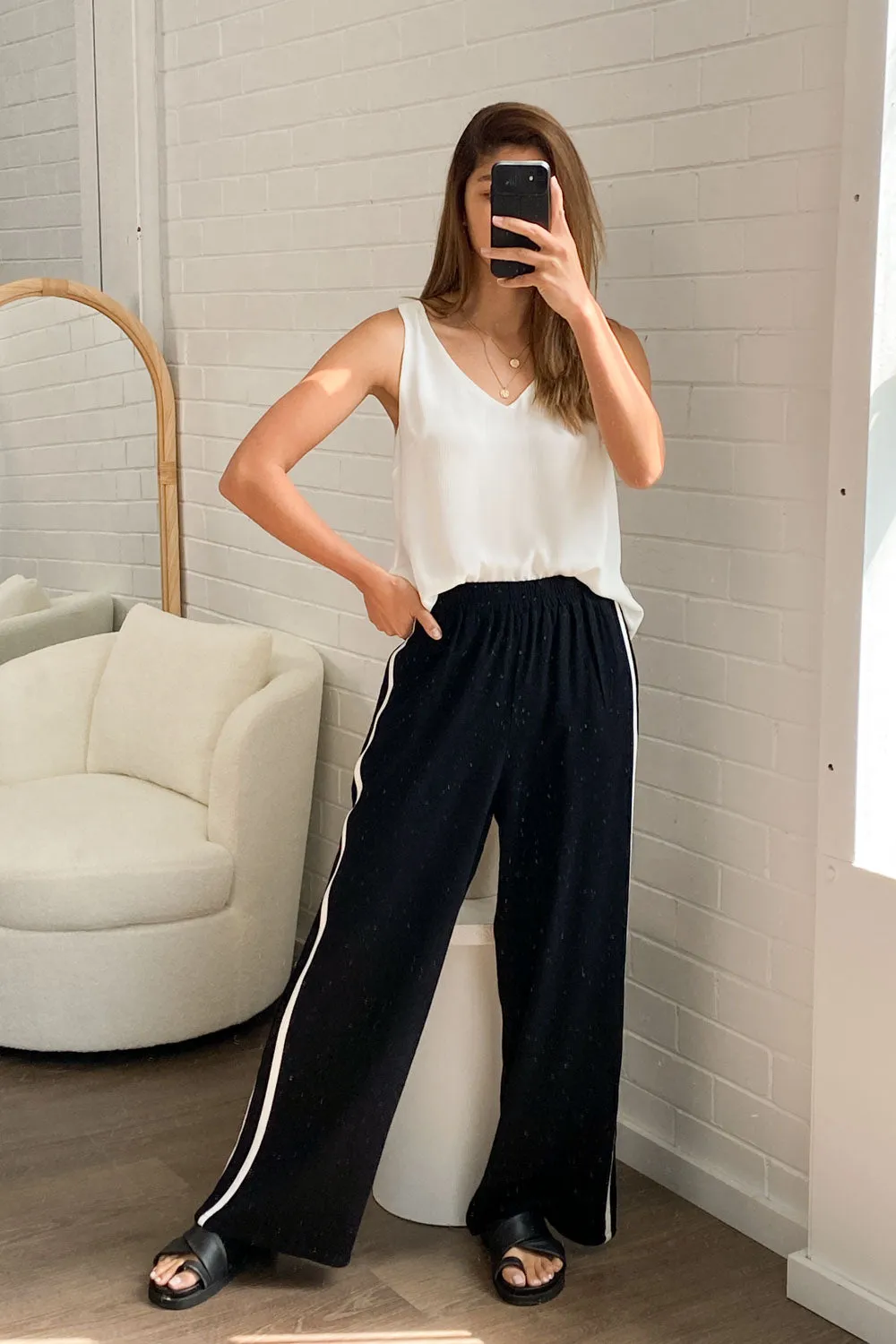 Courtney Linen Blend Pants