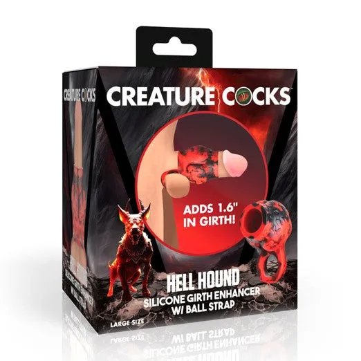 Creature Cocks Hell Hound Girth Enhancer With Ball Strap