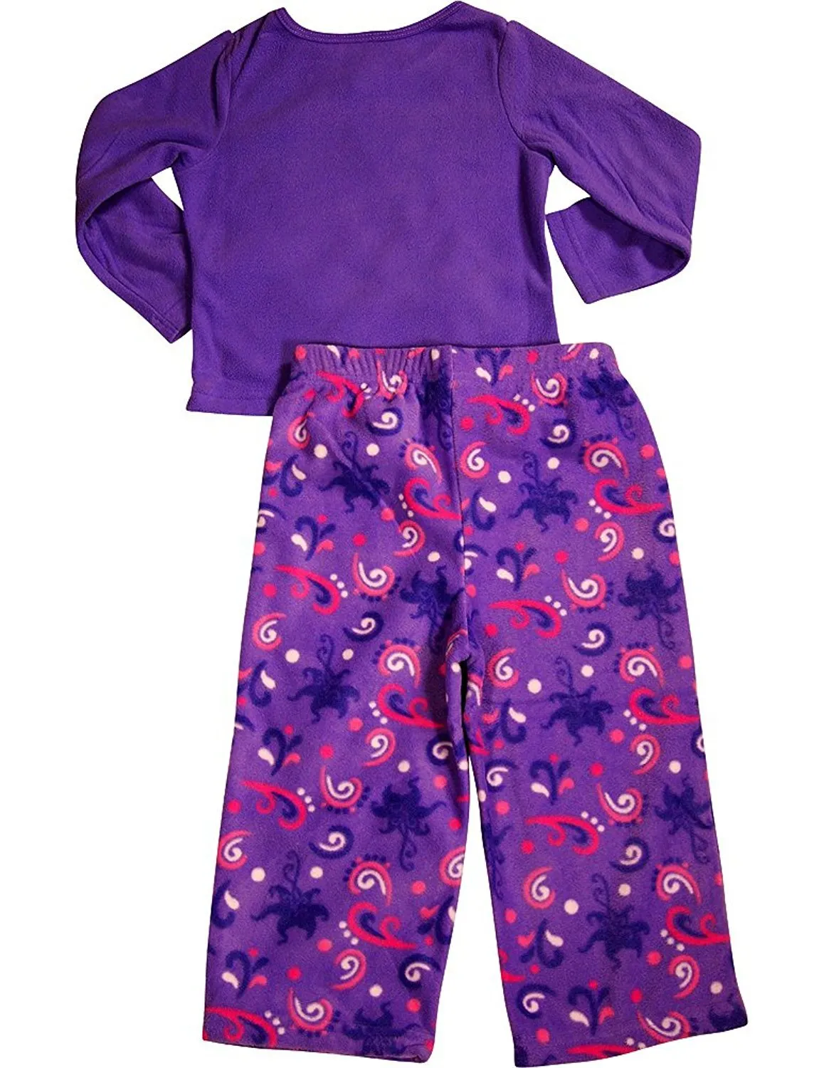 Disney - Little Girls Long Sleeve Rapunzel Pajamas