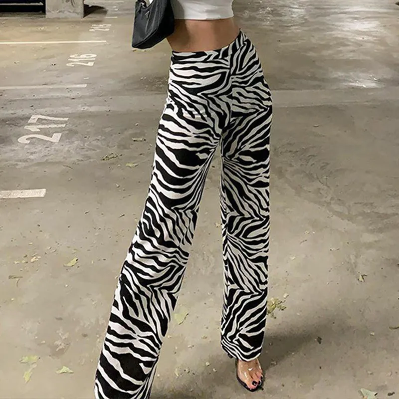 Ellia Zebra Print Pant