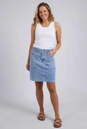 Elm Atlas Denim Skirt