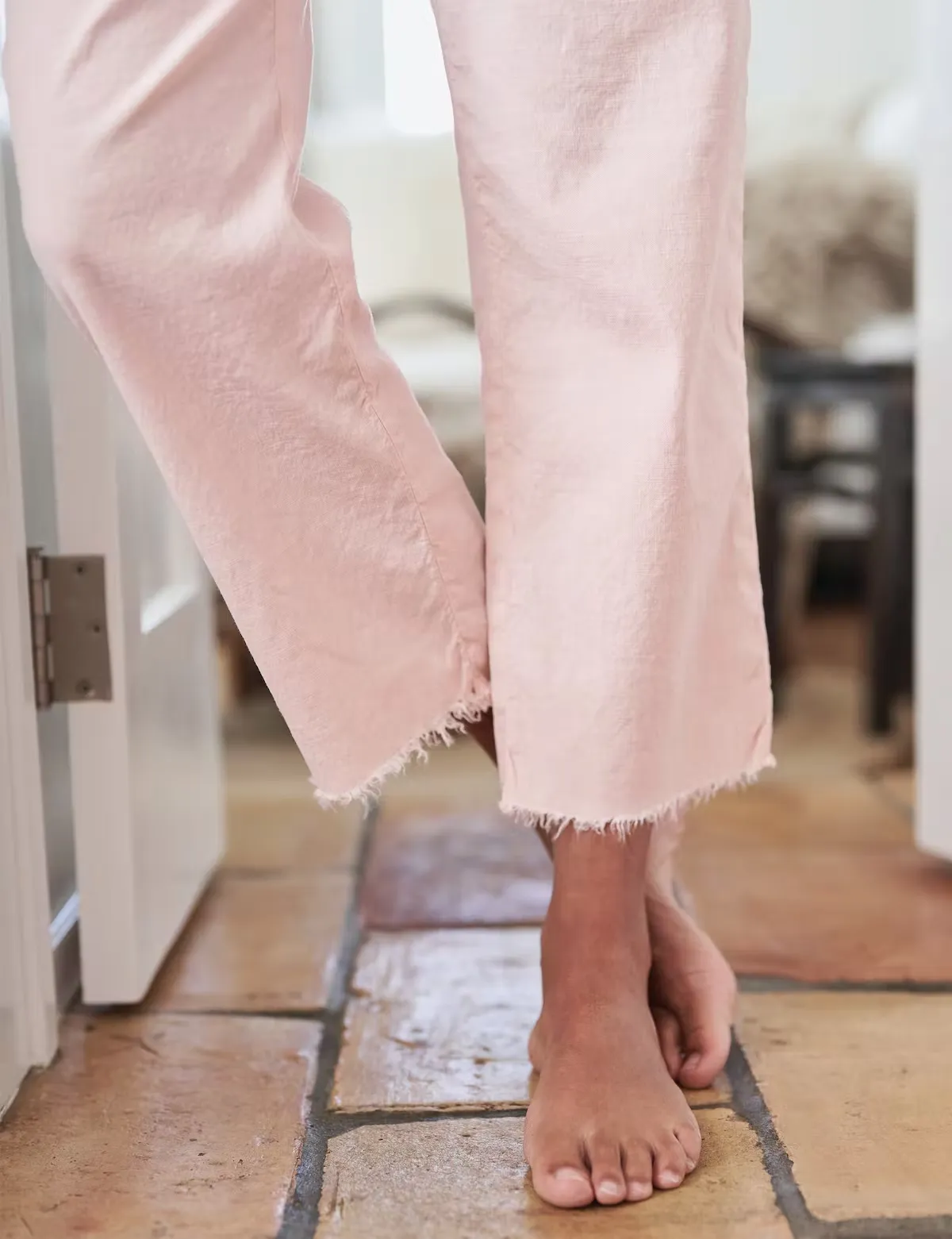 Frank & Eileen - Kinsale Performance Pant in Vintage Rose