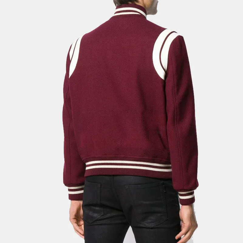 Genuine Best Letterman Baseball Varsity Bomber Jacket