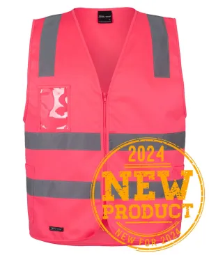 JB's Hi Vis (Day Night) Zip Safety Vest