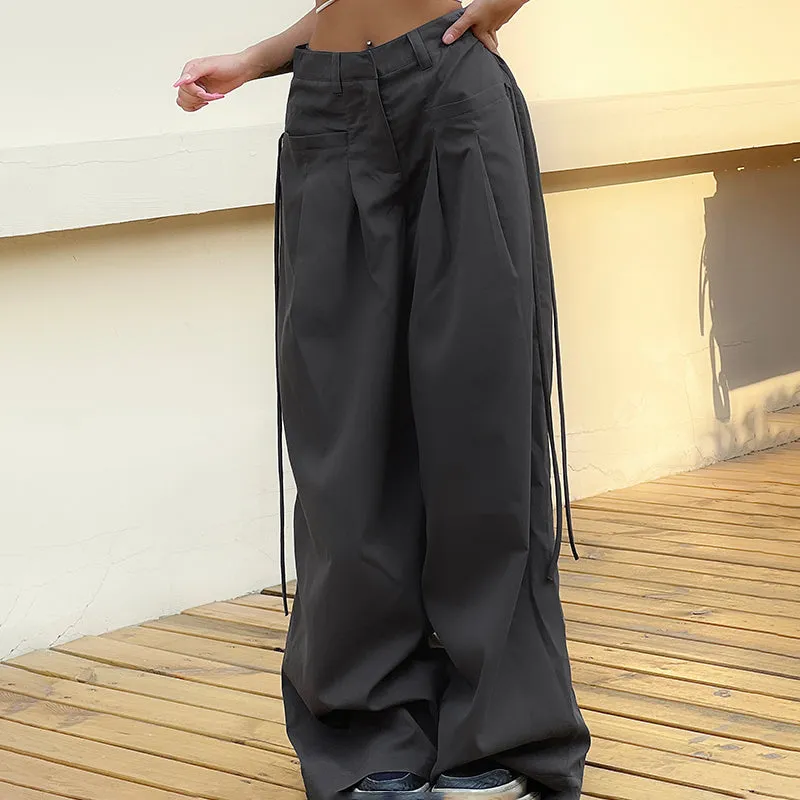 Jessa Wide Leg Baggy Pants