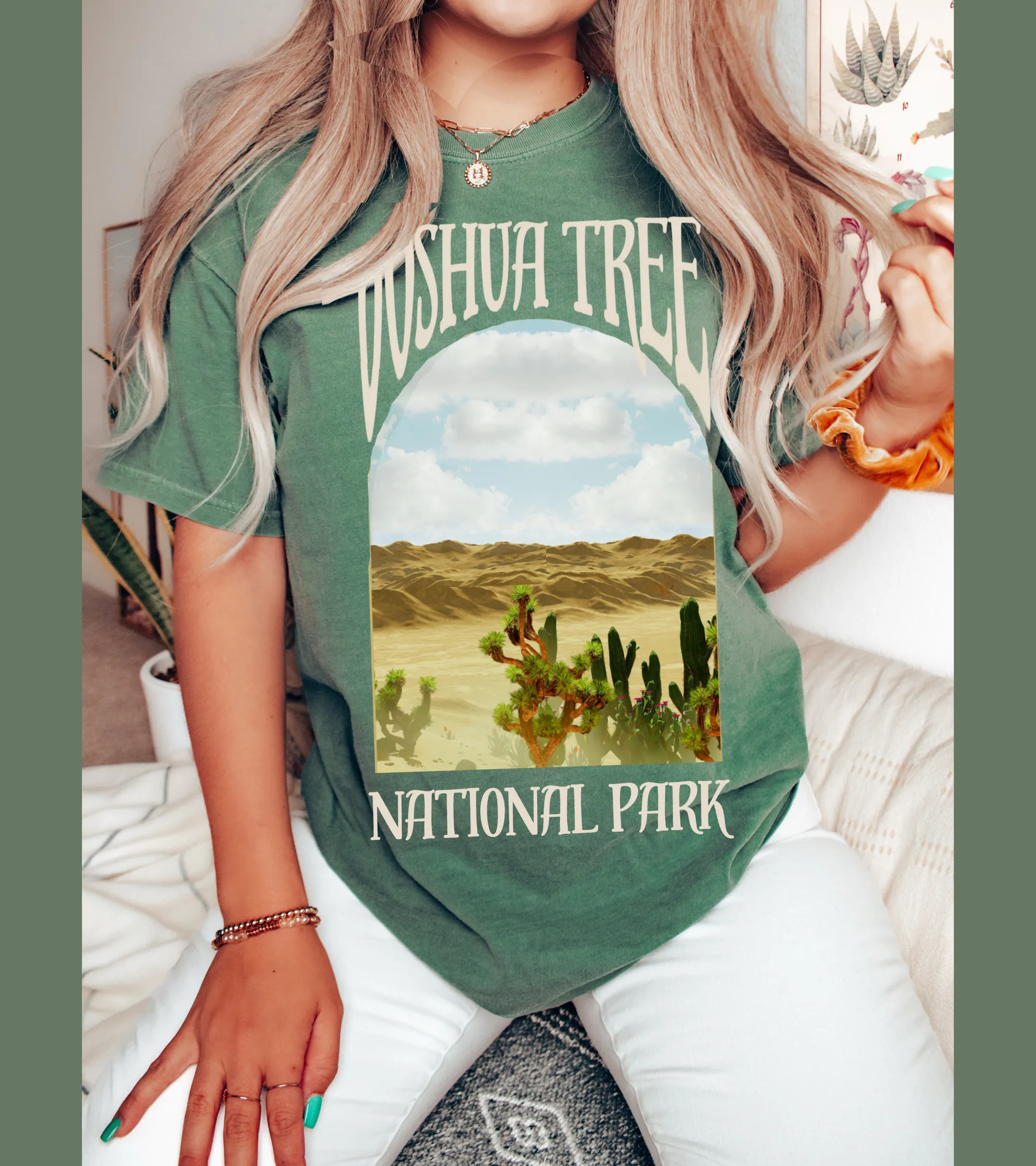 Joshua Tree Comfort Colors® Shirt, Trendy National Park T-Shirt, Garment Dyed T-Shirt