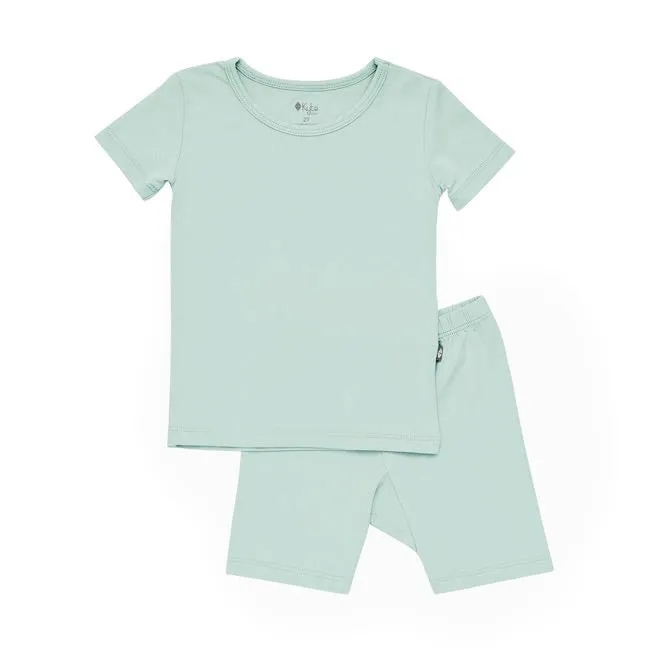 Kyte Baby Short Sleeve Toddler Pajama Set in Sage