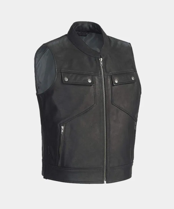 Men’s Nomad Leather Vest