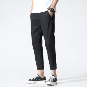 Men's Trend Casual Cropped Trousers