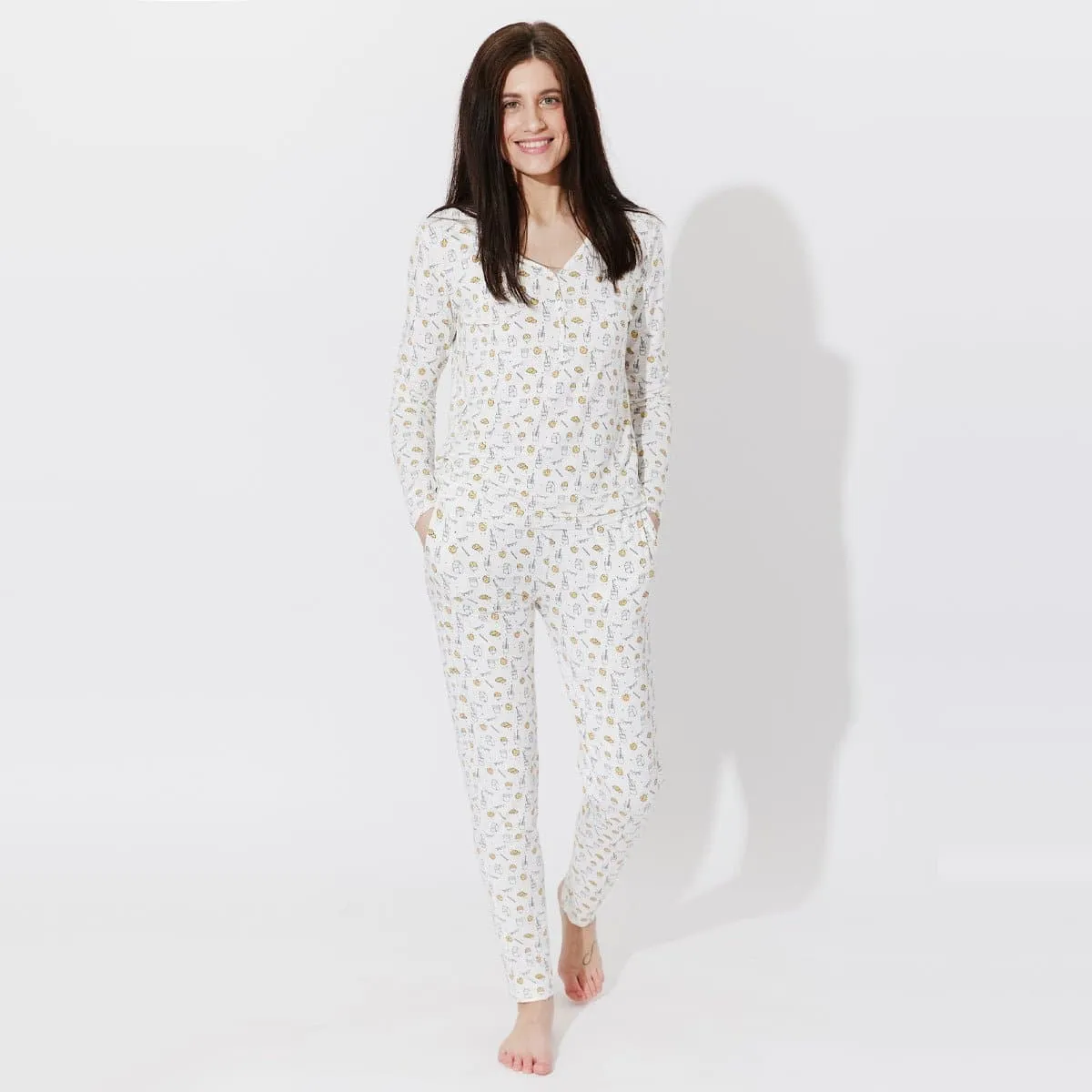 Milk & Cookies Bamboo Women's Pajama Set