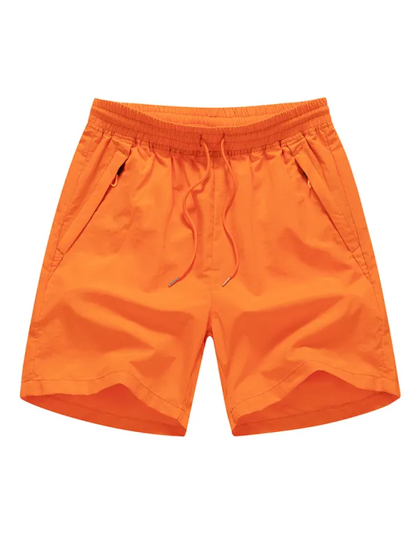 Quick-drying shorts men's casual quarter pants beach shorts