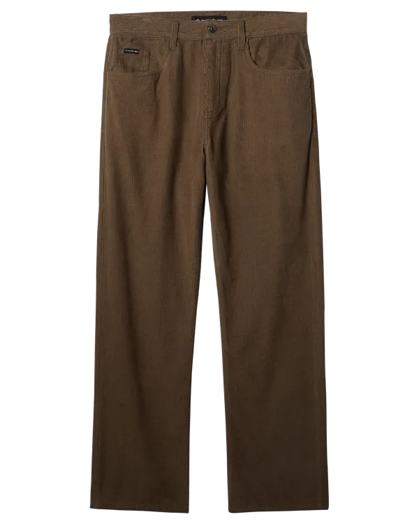 Quiksilver Mens Pants Landers Cord - CANTEEN