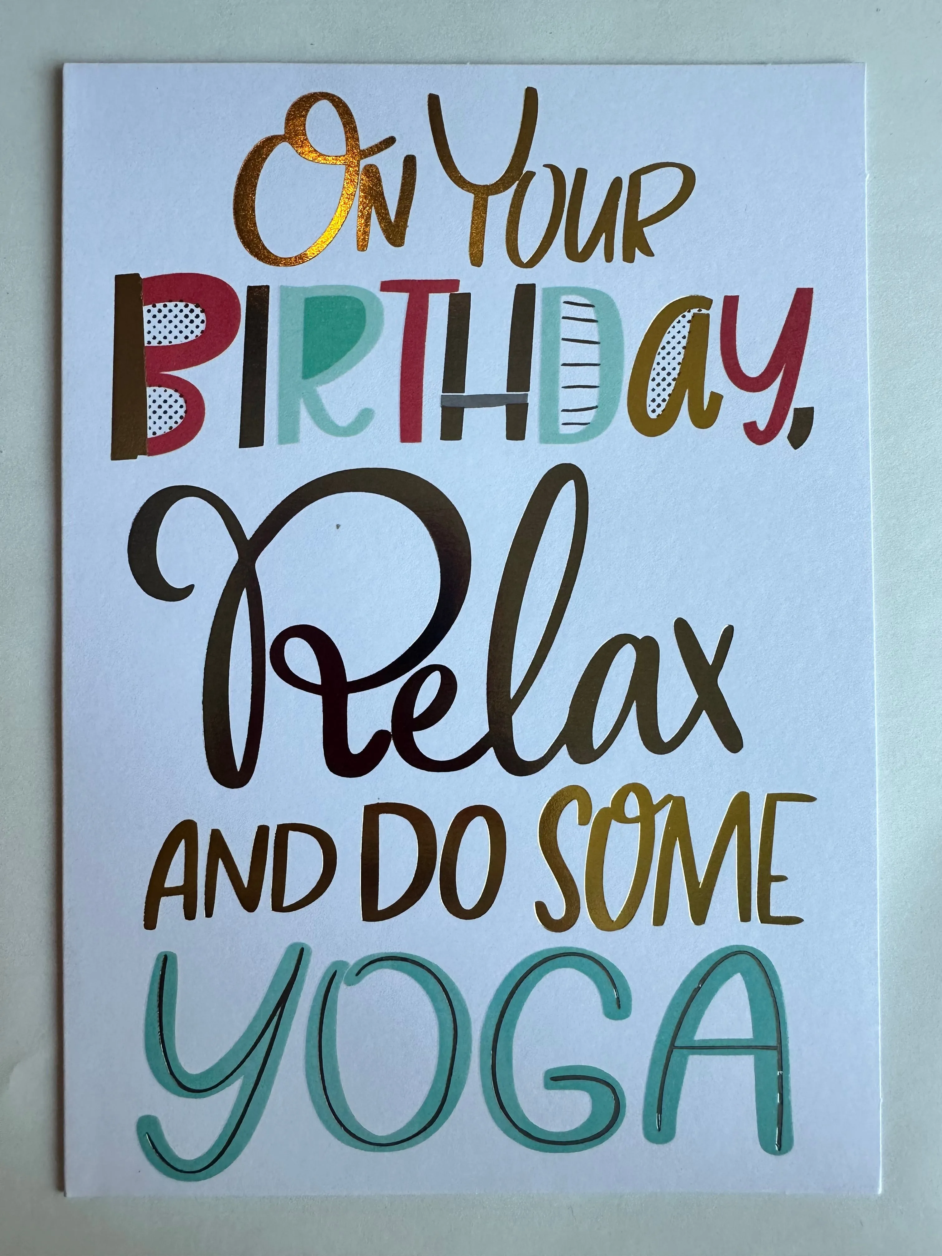 RELAX CARD