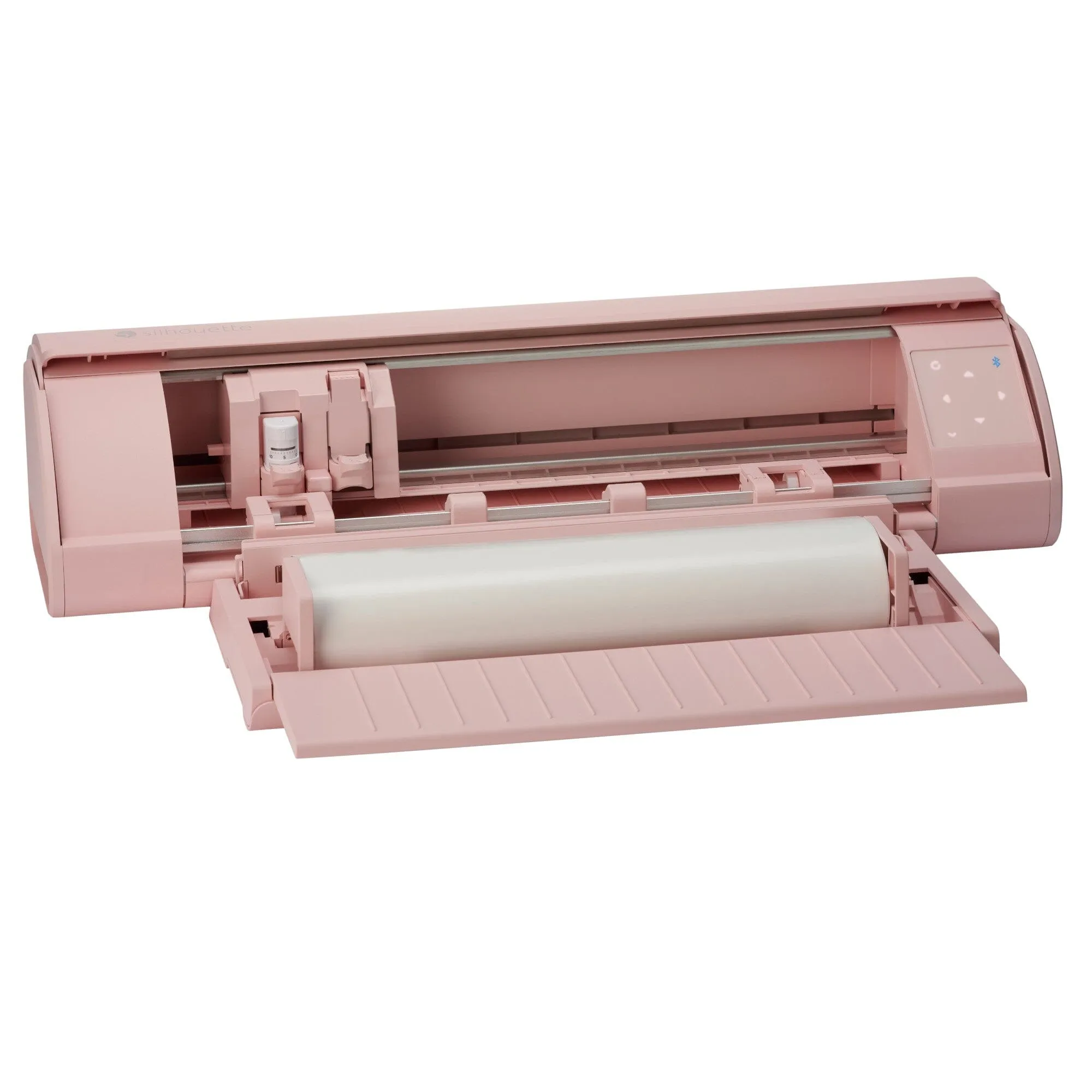 Silhouette Pink Cameo 5 w/ 15" x 15" Navy Heat Press & Siser HTV