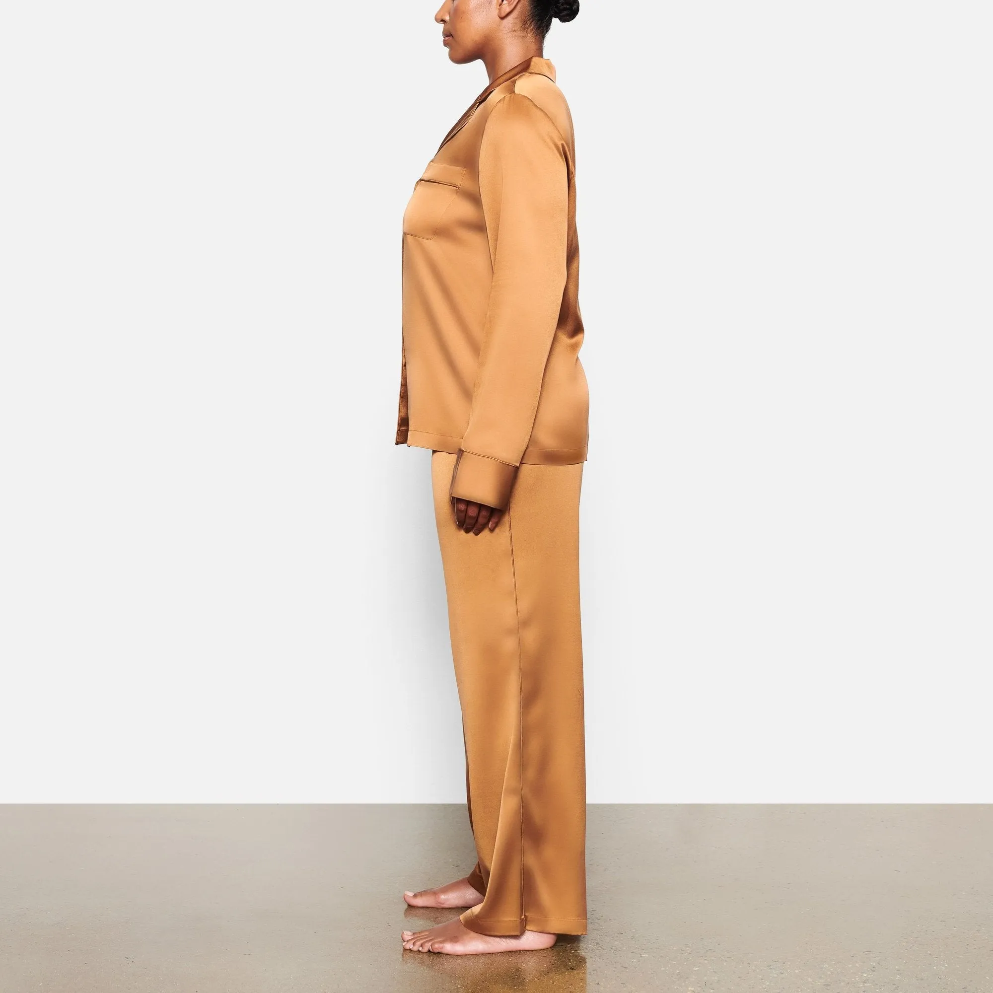 SILK SLEEP PANT | BRONZE