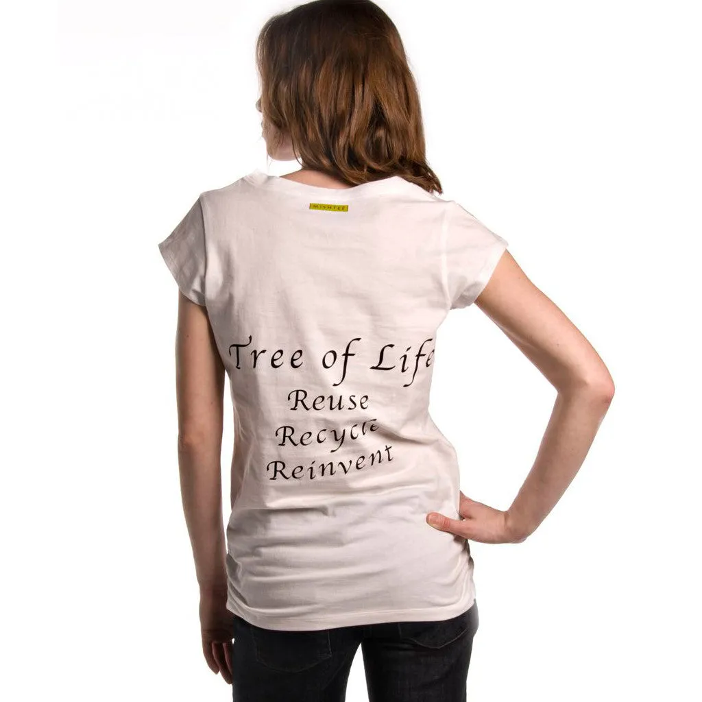 Tree of life - Organic cotton T-Shirt for women