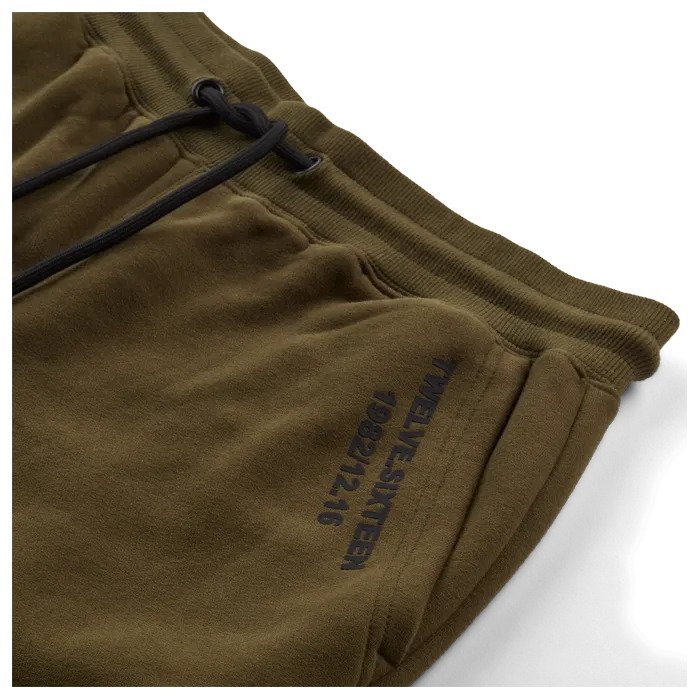 Twelve Sixteen Jogger Olive 100% cotton