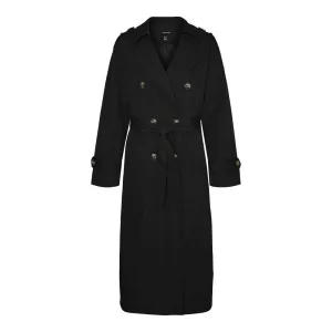 Vero Moda Black Polyester Jackets & Coat